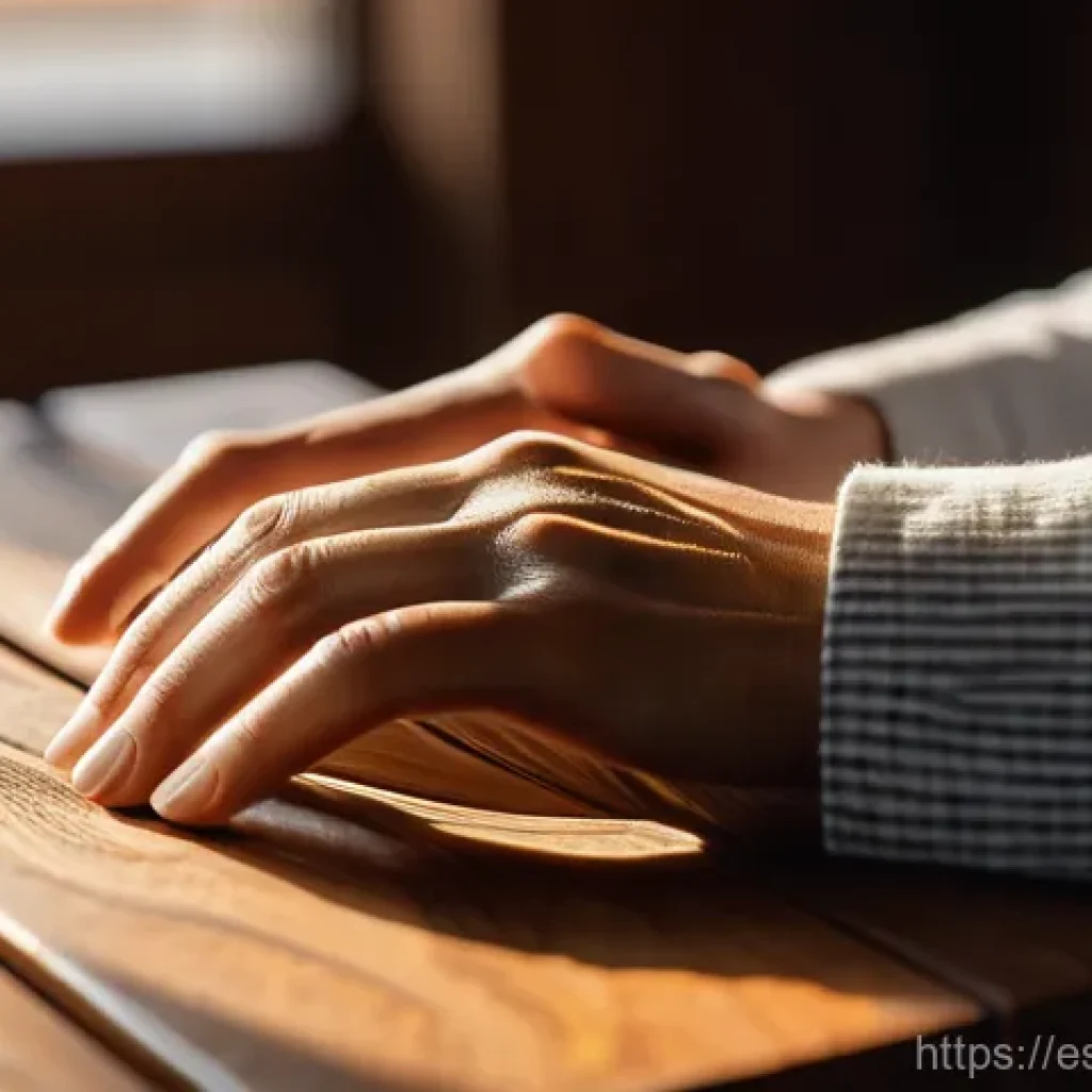 물성매력 디자인과 지속 가능성 - **Prompt 1: The Sensory Connection to Sustainable Craftsmanship**
    "A close-up, warm-toned, studi...