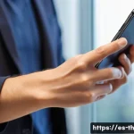 물성매력 디자인의 주요 원칙 - Intelligent Haptic Feedback in a Modern Smartphone**

A close-up, high-definition photograph of a pe...